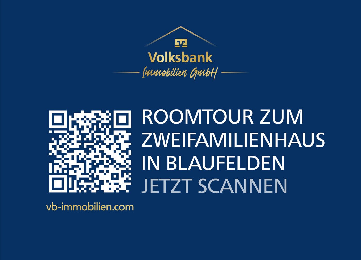 Werbebanner Roomtour für Portale
