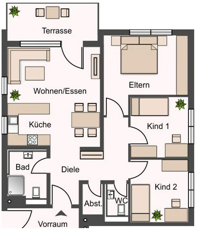 EG, Wohnung 3