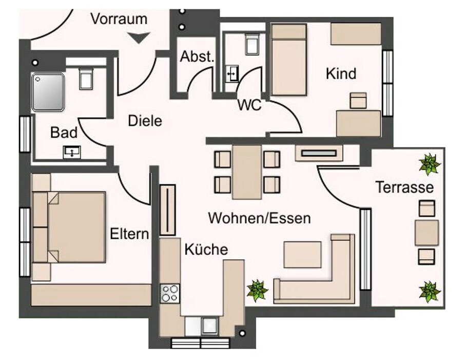 EG, Wohnung 2
