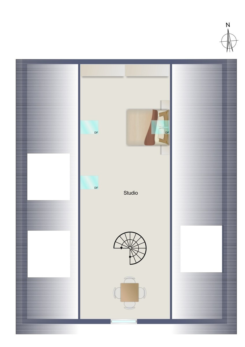 2 DG Studiowohnung 10