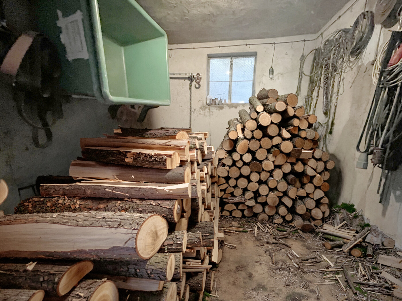Holzlager