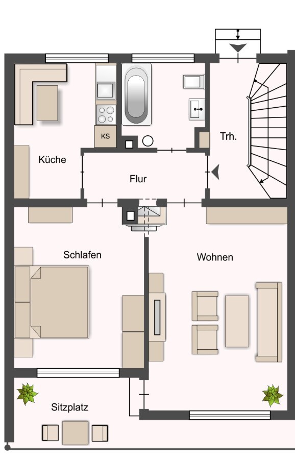 Grundriss EG