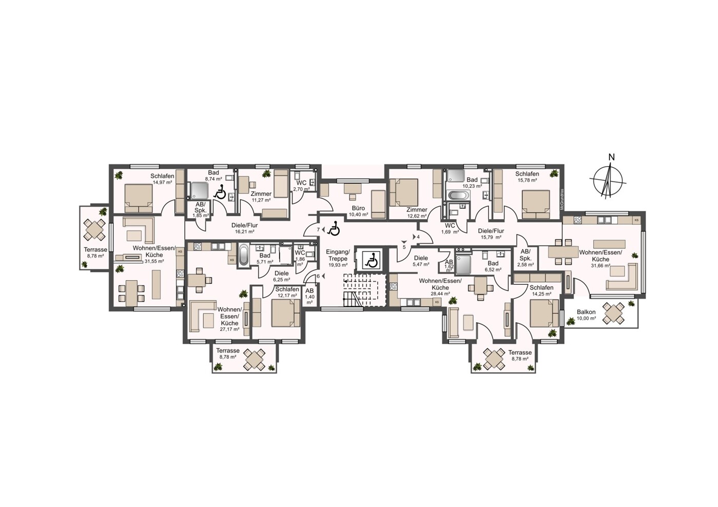 1_OG Wohnung 4-7