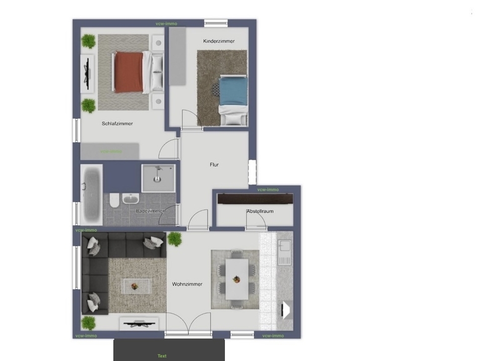 Familienfreundliche Wohnung mit Einbauküche - Foto 3