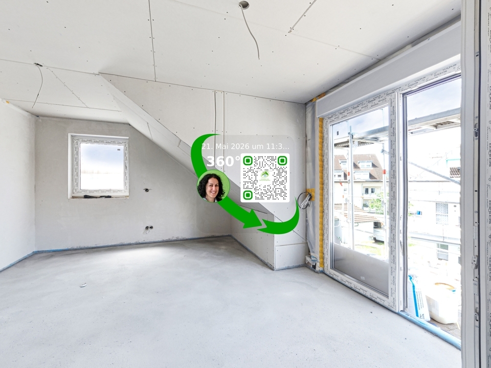 Neubauwohnung mit Einbauküche und Wohnraum im Speicher - Foto 4