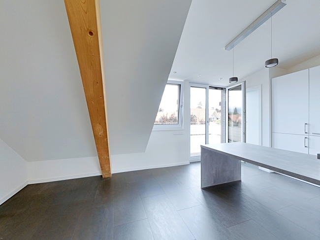 "Dachterrasse mit Rundumblick im Zentrum" - Photo 1
