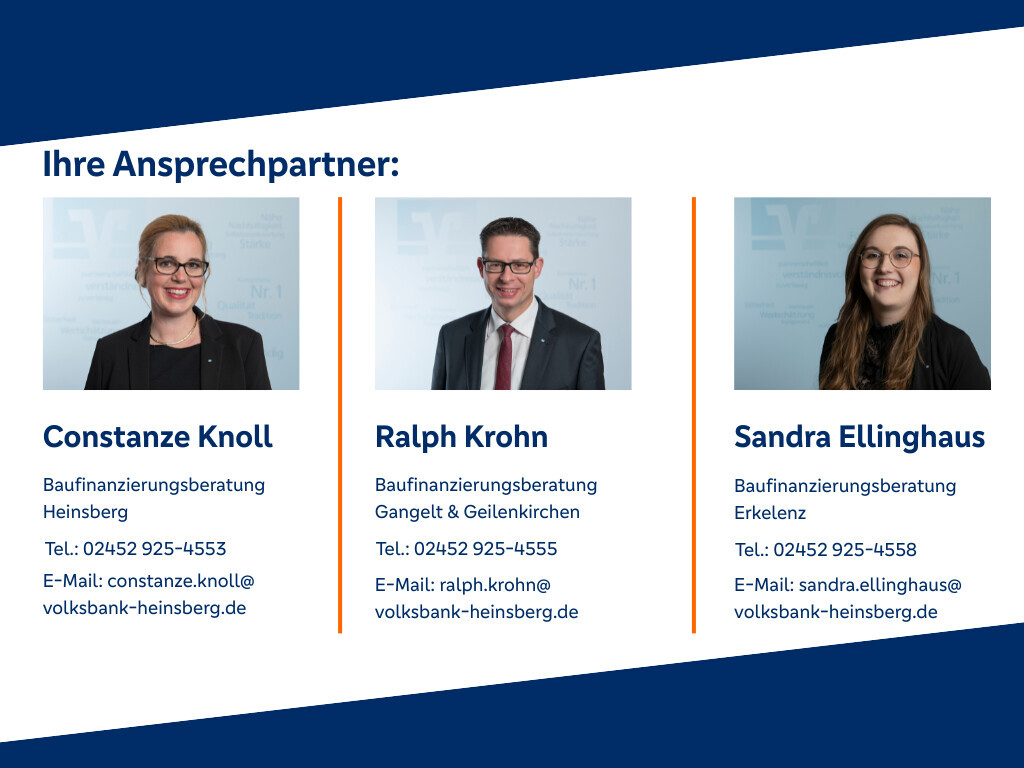 Ihre Ansprechpartner Baufi