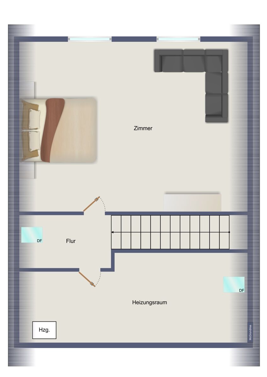 Obergeschoss (Wohnung 5)