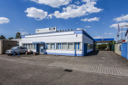 Eingangs- und Werbebereich