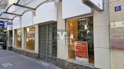 Präsente Einkaufslage