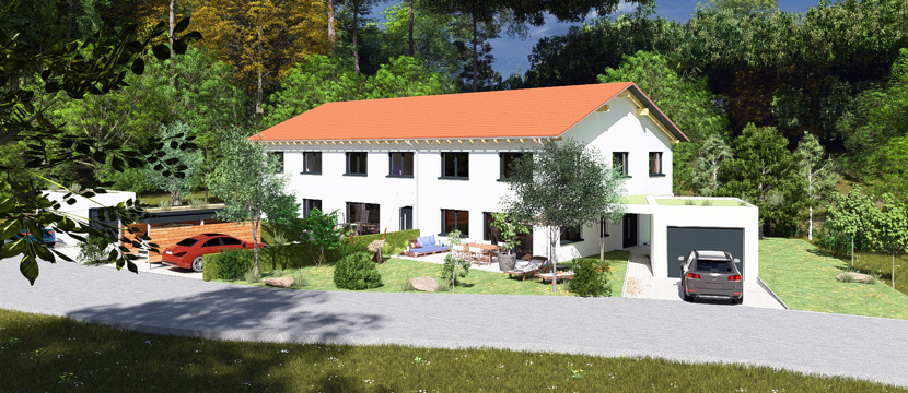 Freuen Sie sich auf Ihr neues Eigenheim-Effizienzhaus 40 mit QNG Fördermöglichkeiten