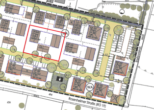 Auszug Bebauungsplan