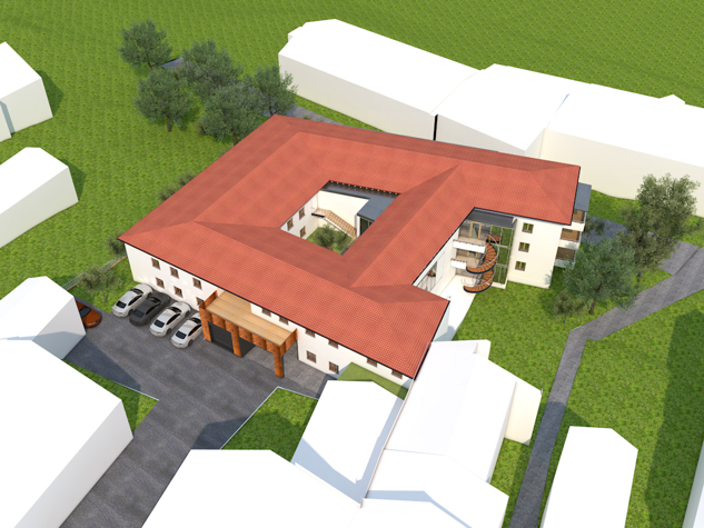 Attraktives Baugrundstück mit hoher Baudichte -
für bis zu 33 Wohnungen mit Tiefgarage