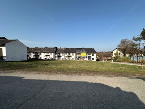 Grundstück mit Blick nach Westen