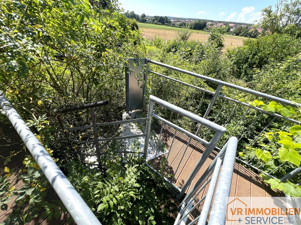 Treppe in Garten