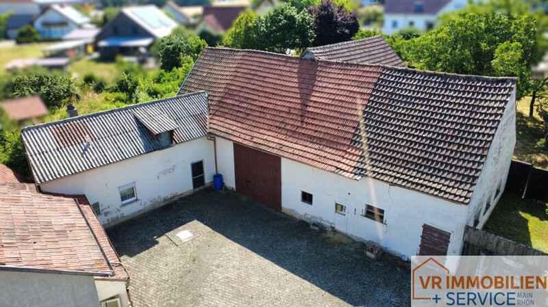 Drohnenansicht Nebengebäude