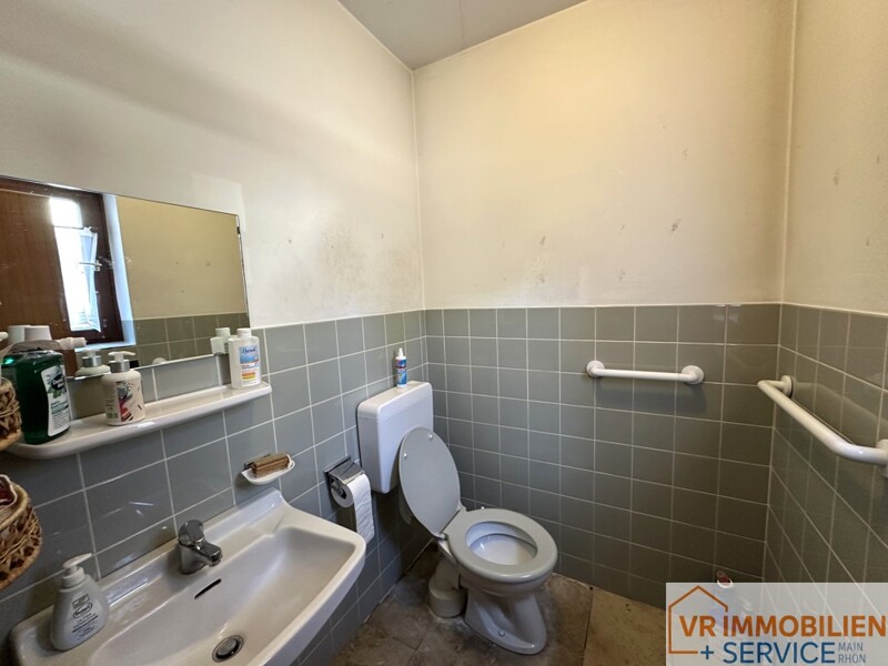 WC im Erdgeschoss