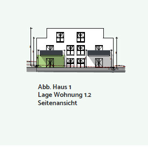 Ansicht Haus 1
