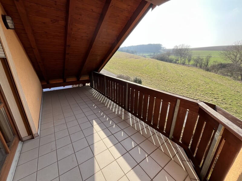 Balkon im Obergeschoss
