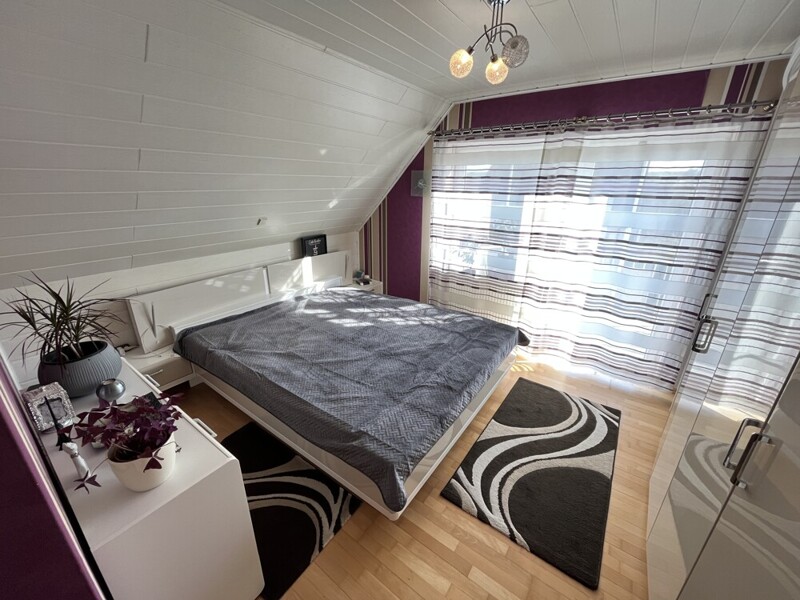 Schlafzimmer im Dachgeschoss