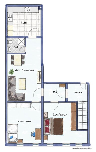 Wohnung Obergeschoss