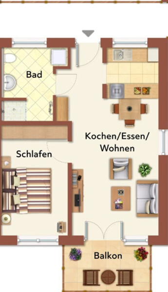Grundriss WE 9