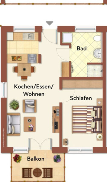 Grundriss WE 10