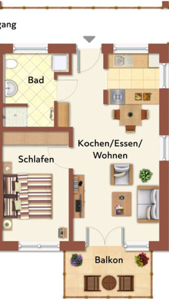 Grundriss WE 15