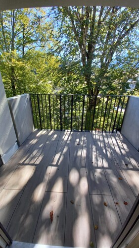 Balkon mit Ausblick