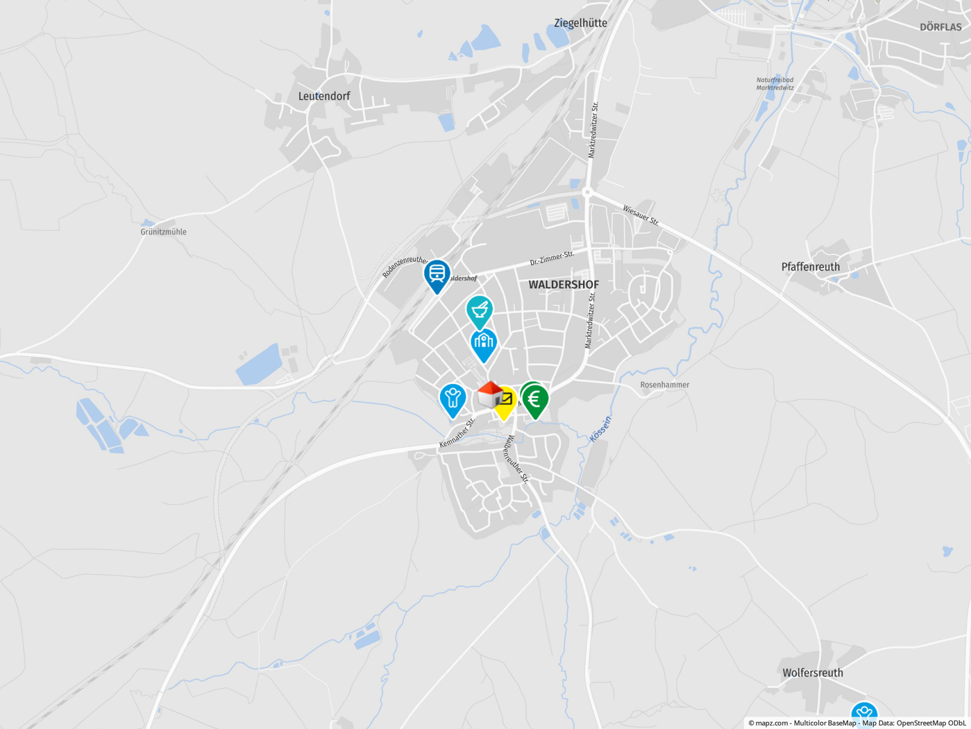 Geolyzer Kartenausschnitt