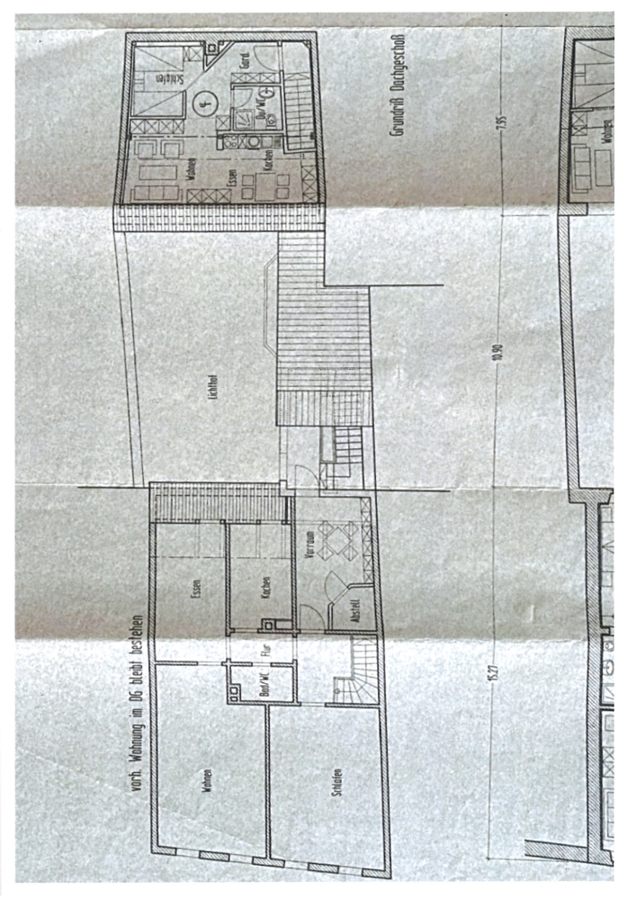 Grundriss Dachgeschoss