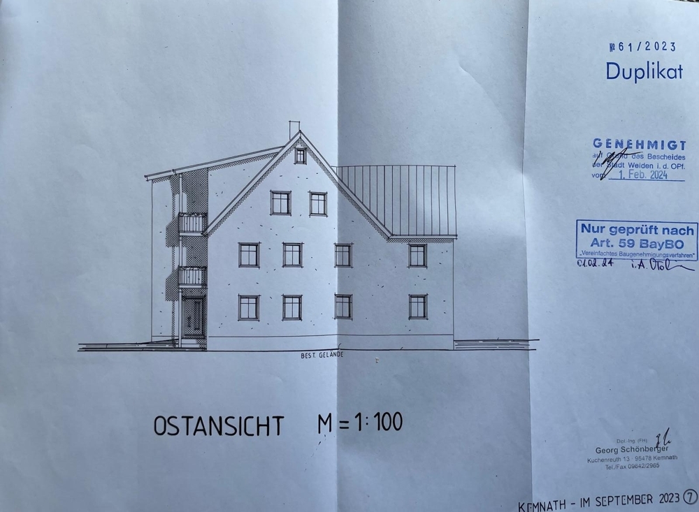 Planung nach Sanierung Ansicht