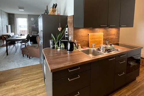 Wohnbereich mit offener Küche