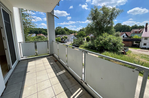 sonniger Balkon