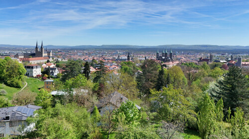Blick über Bamberg