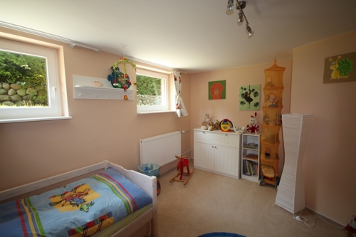 Kinderzimmer im Souterrain
