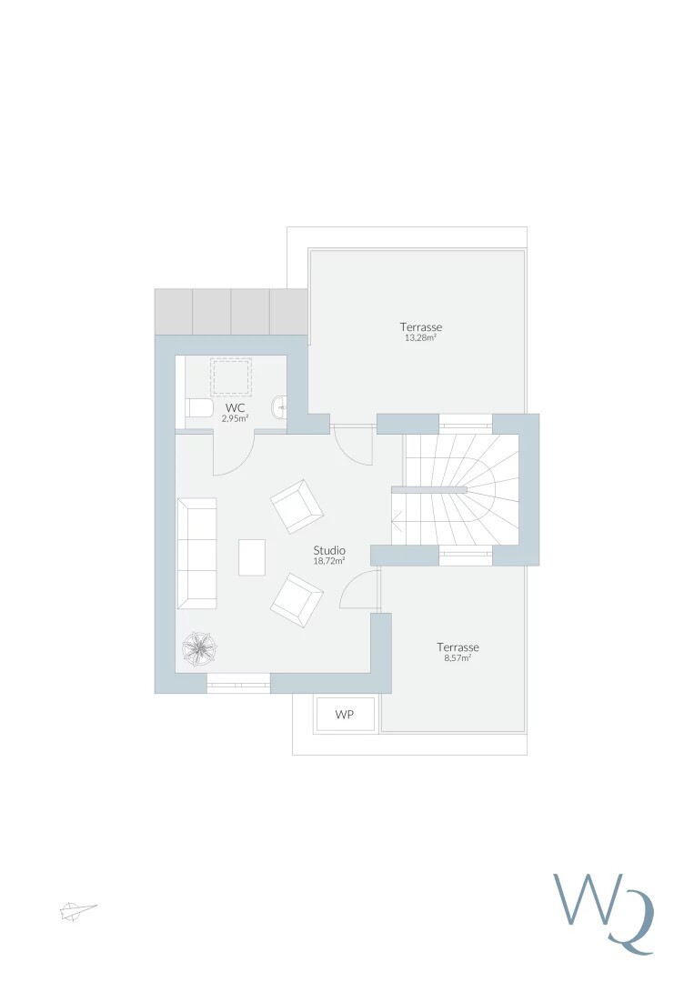 Grundriss 1220 Haus 3 DG