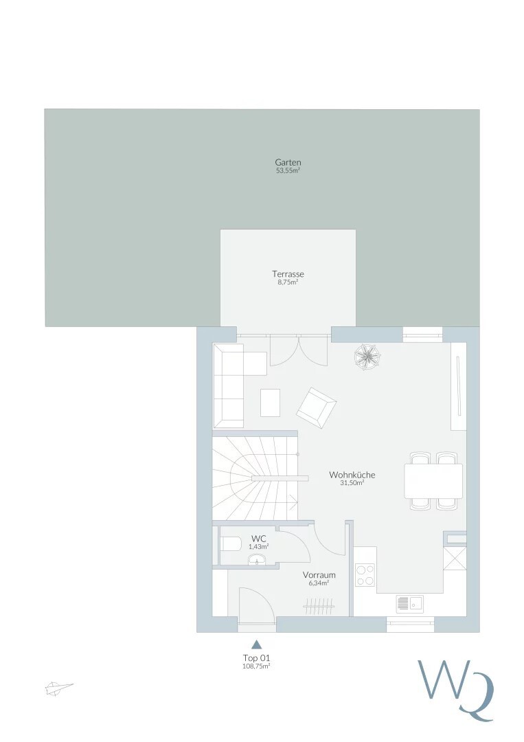 Grundriss 1220 Haus 3
