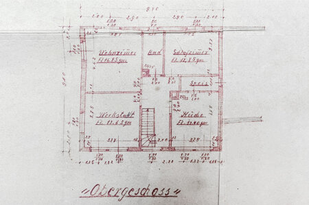 Grundriss 1. Obergeschoss
