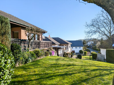 Ansicht Terrasse Garten