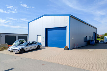 Ansicht-Werkhalle