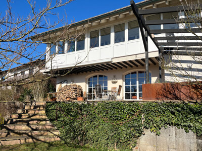 Ansicht Immobilie Garten