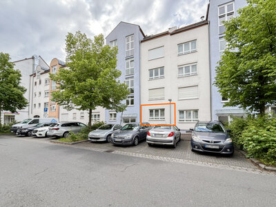 Frontansicht Wohnanlage