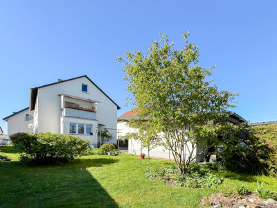 Rückansicht-Garten
