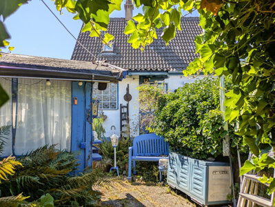 Ansicht Gartenlaube