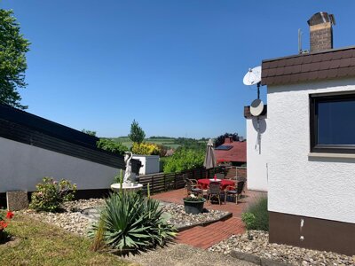 Ausblick über die Terrasse