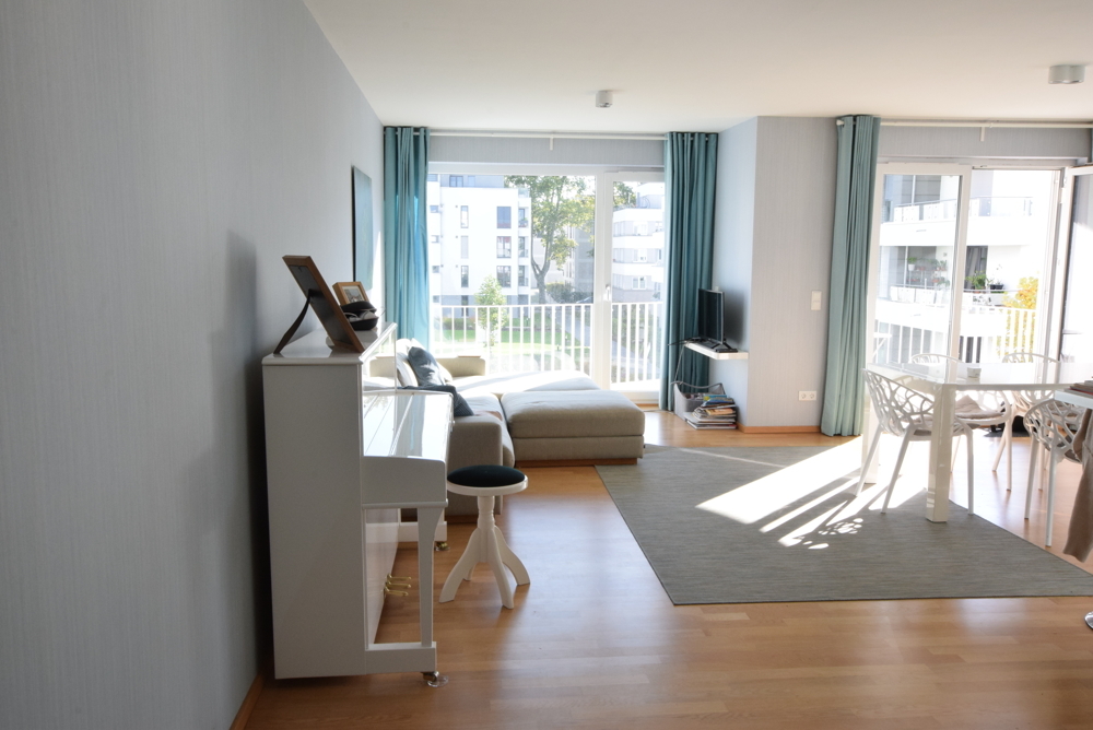 Hochwertige Wohnung mit großem Balkon, Rheinblick, Wellness im Haus! - Foto 1