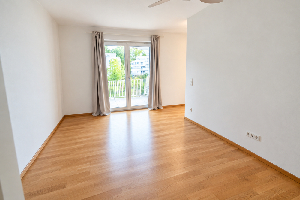 Mit Rheinblick: Hochwertige 2 Zimmer-Wohnung, Wellness im Haus - Photo 1