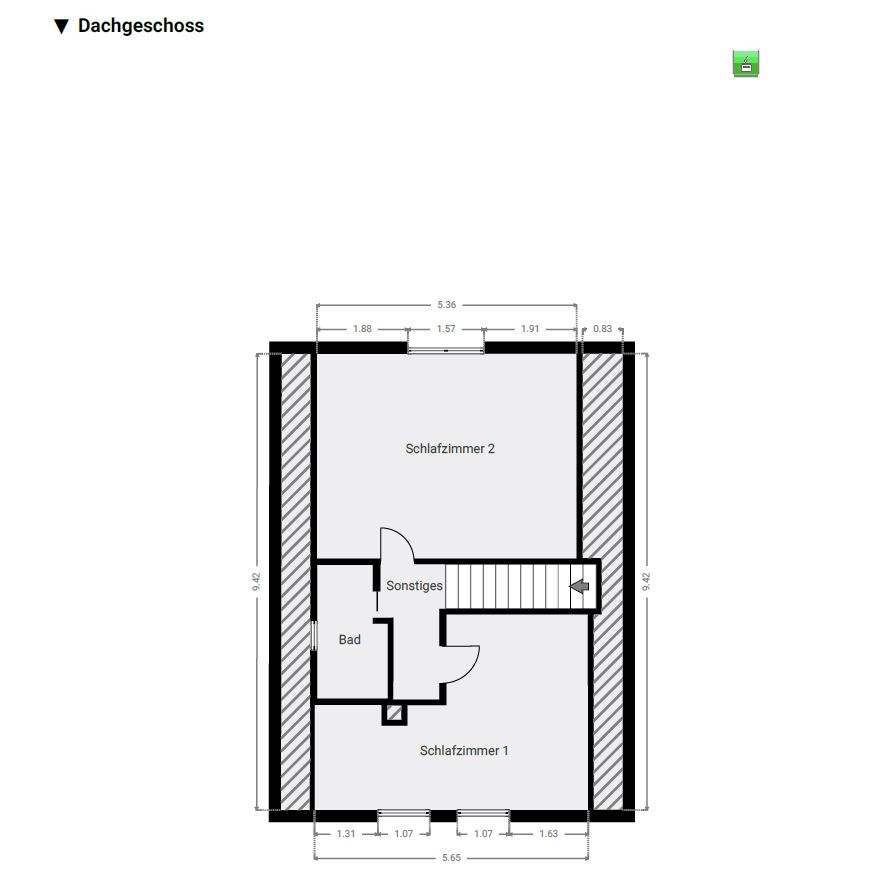 Grundriss DG Haus II