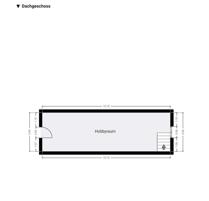 Grundriss DG Haus I